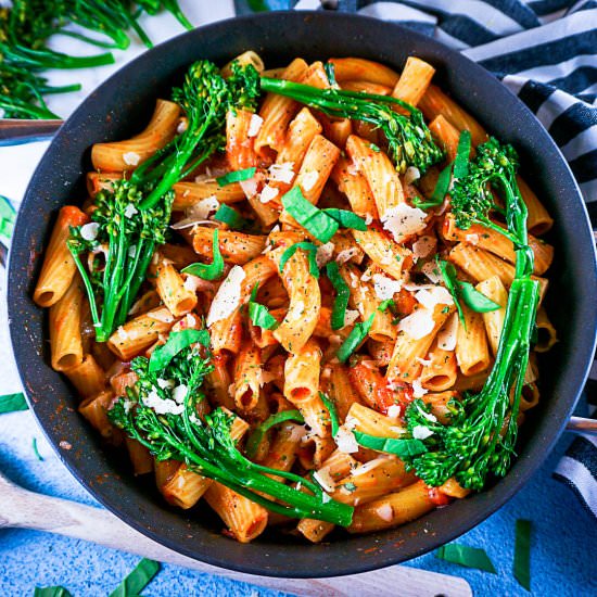 Broccolini Pomodoro Skillet