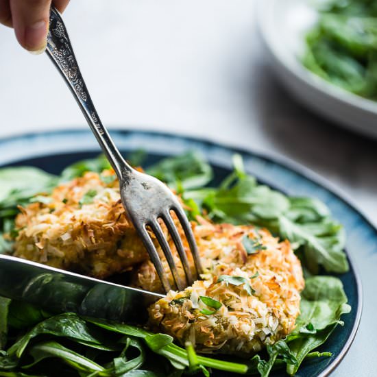 Air Fryer Low Carb Salmon Cakes