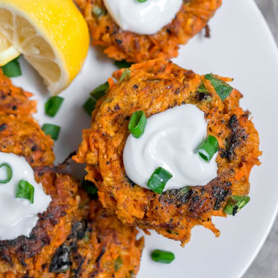 Carrot Fritters