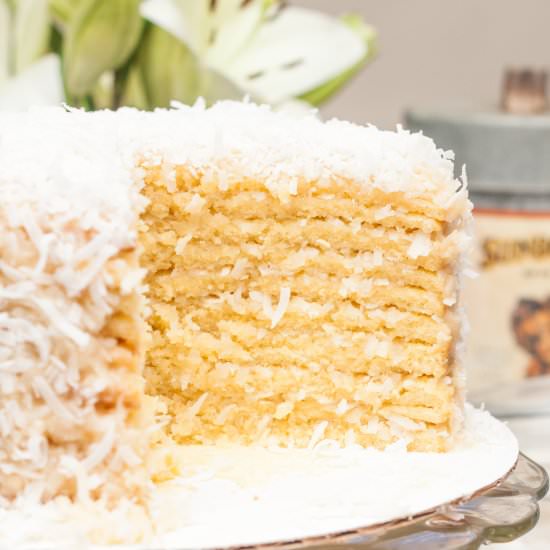 Coconut Smith Island Cake