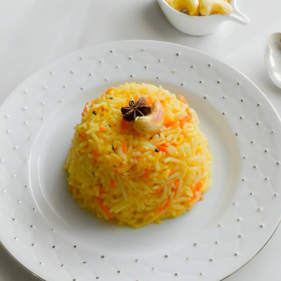 Instant-Pot Carrot Rice Pulao
