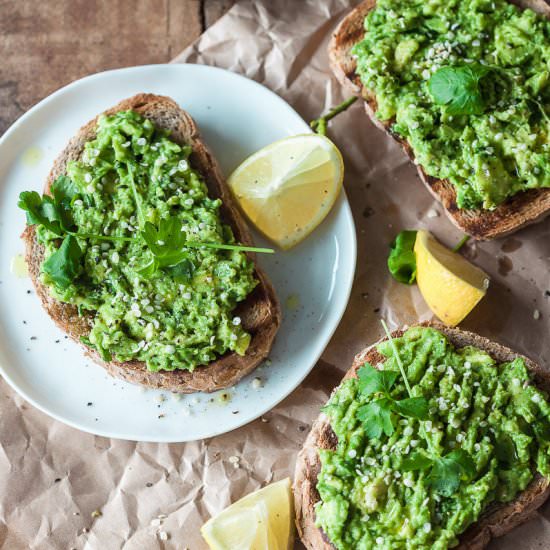 5-minute Vegan Avocado Toast
