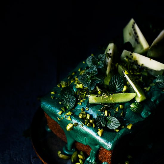 Green Zucchini Cake