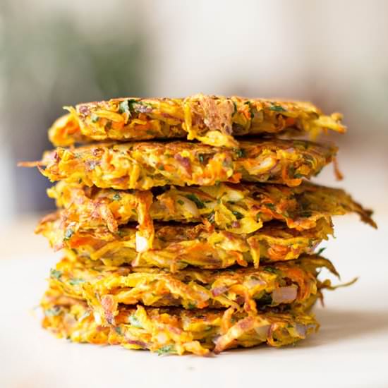 Carrot Parsnip Patties