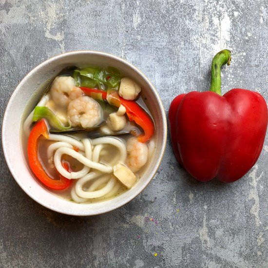 Nate’s Asian Inspired Seafood Soup