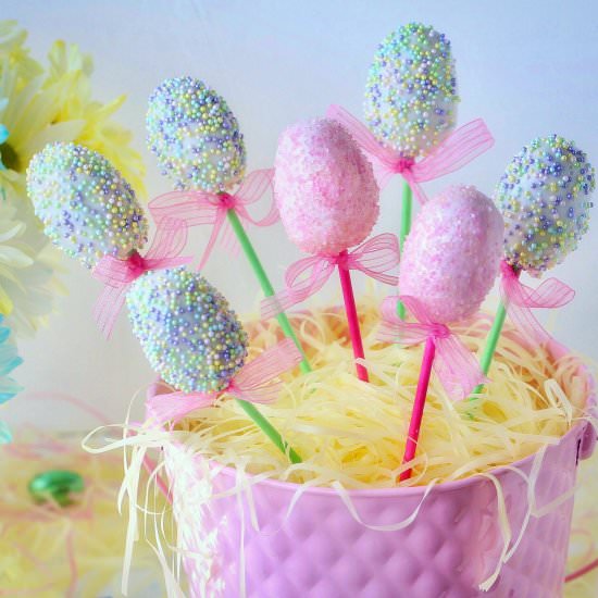 Gluten Free Vanilla Eater Cake Pops