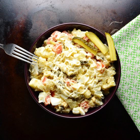 My Mum’s Best Russian Salad