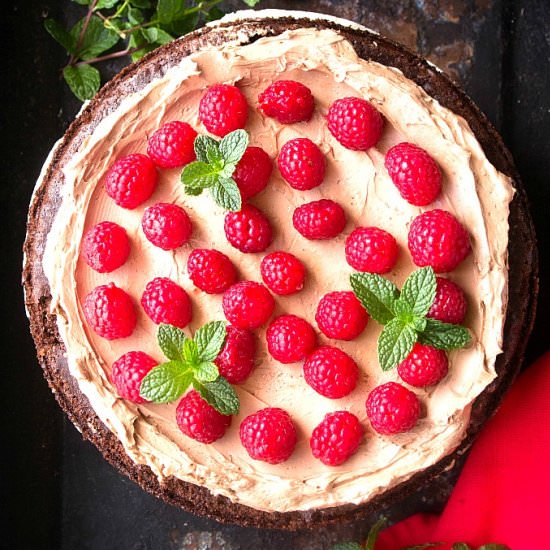 Chocolate Cheesecake Cake