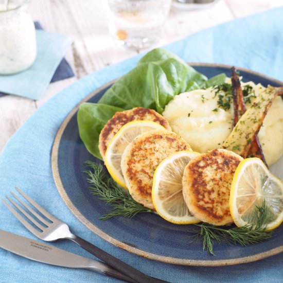 Easy Salmon Burgers