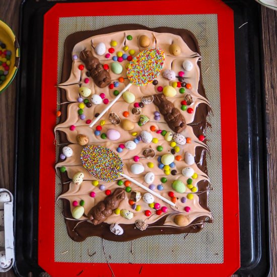 Hoppy Easter Chocolate Bark