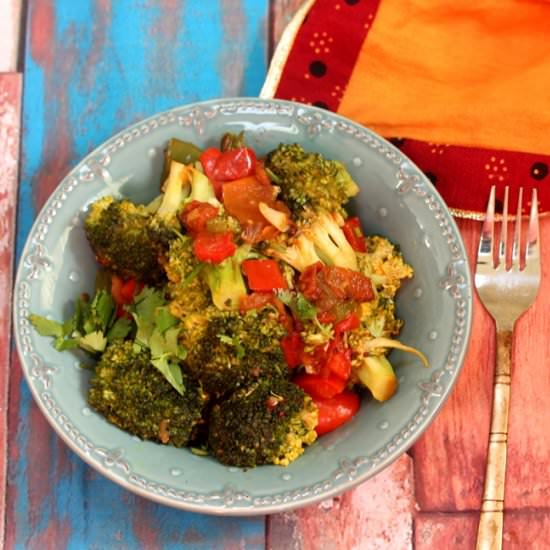 Broccoli with Ginger and Cumin