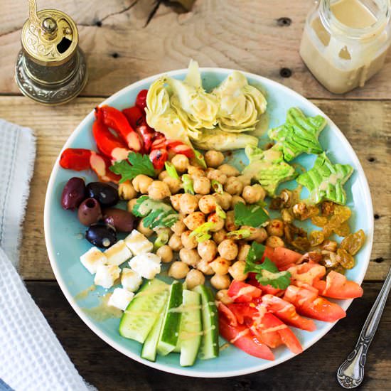 Lebanese Chickpea Salad