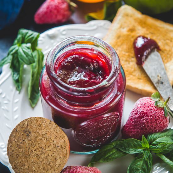 Vanilla Strawberry Jam