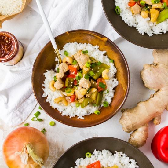 CASHEW CHICKEN