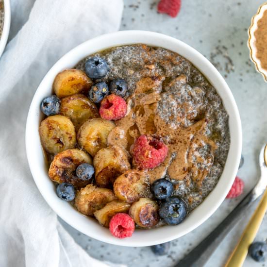 Warm Chia Pudding