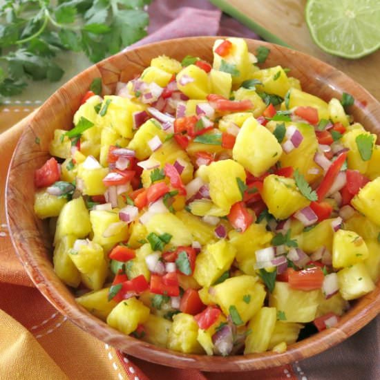 Easy Pineapple Salsa