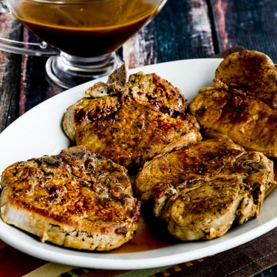 Instant Pot Paprika Pork Chops