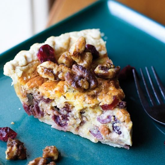 CRANBERRY & GRUYÈRE QUICHE