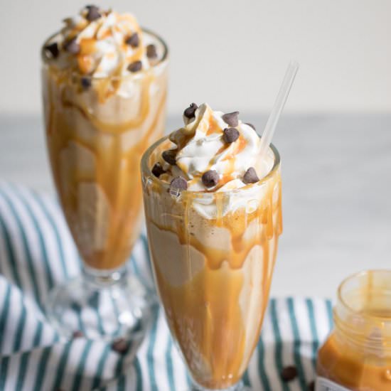 SALTED CARAMEL CHUNKY MILKSHAKE