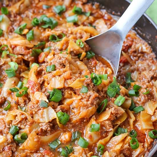 Paleo Cabbage Roll in a Bowl