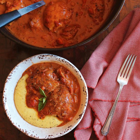 Creamy Tomato Chicken Stew