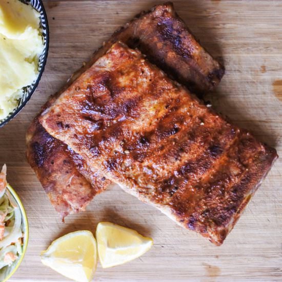 Oven Baked Pork Ribs