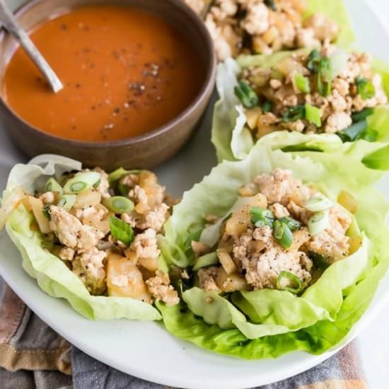 Chicken Lettuce Cups