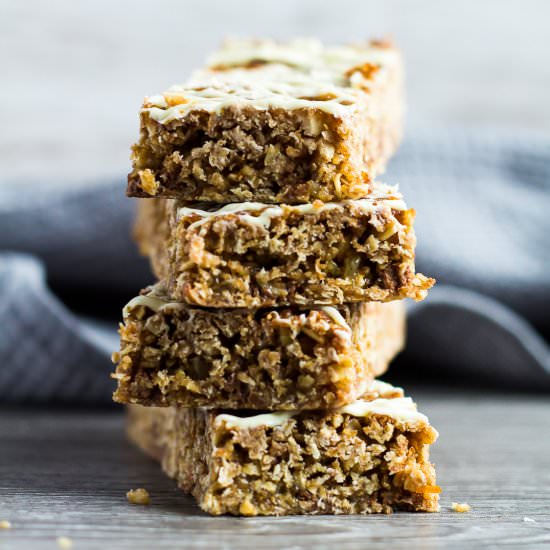 Hot Cross Bun Spiced Flapjacks