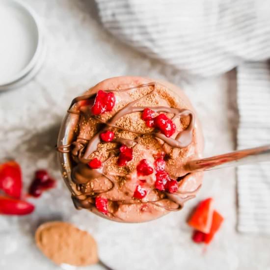 Raspberry Cauliflower Smoothie