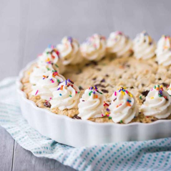 Chocolate Chip Cookie Cake