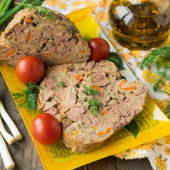 Brawn with Chicken Liver and Vegeta