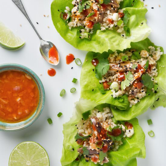 Korean Lettuce Wraps