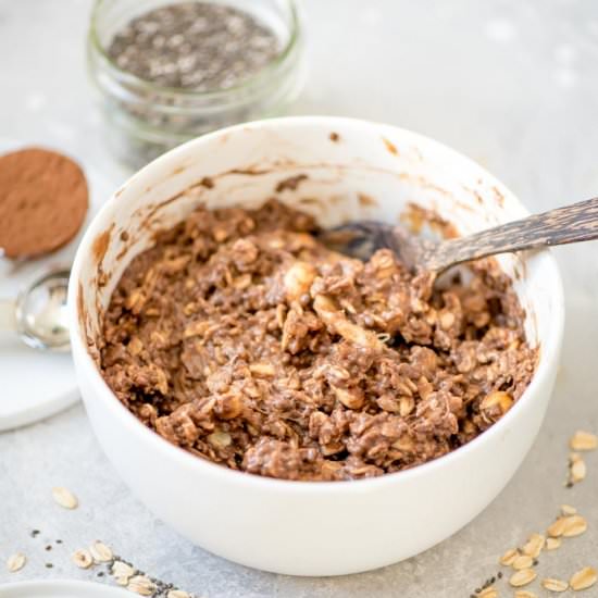 Peanut Butter Chocolate Oatmeal