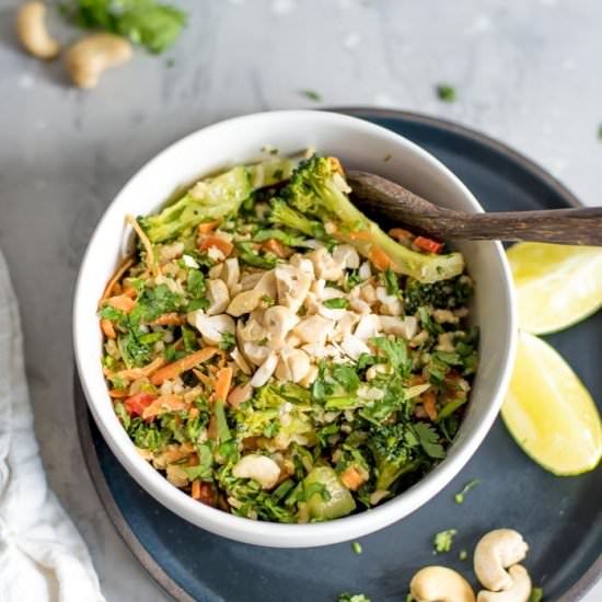 Kale Brown Rice Salad