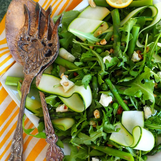 Pea, Asparagus & Zucchini Salad