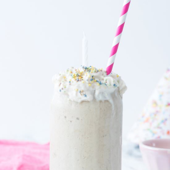 Healthy Birthday Cake Smoothie