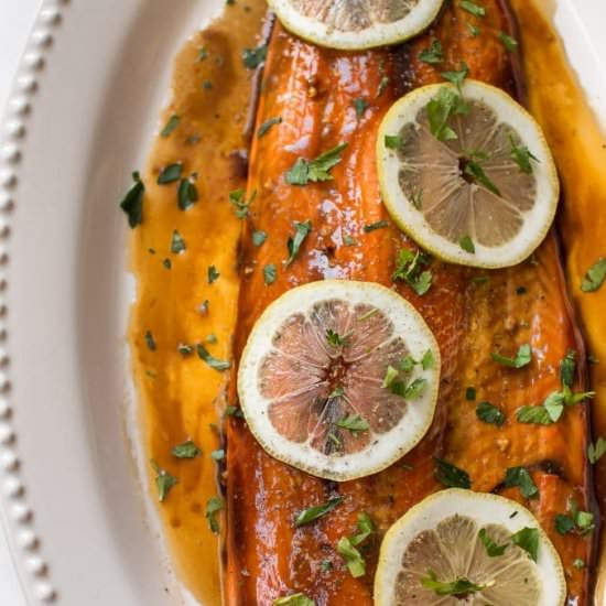 Baked Teriyaki Salmon