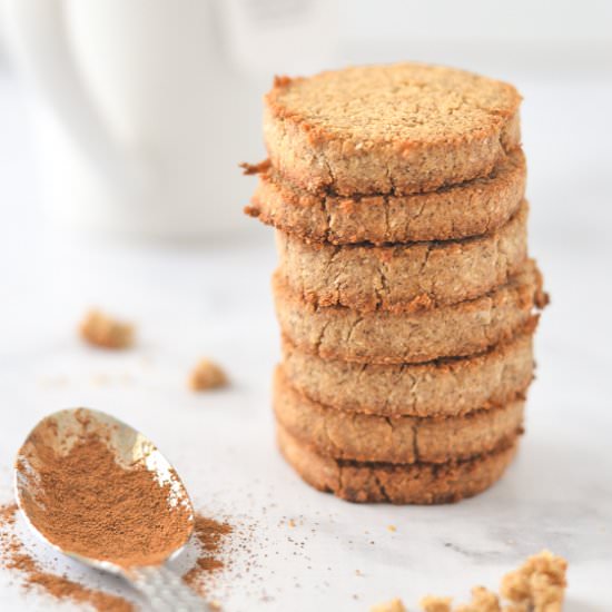 Chai Shortbread Cookies