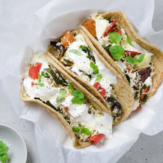 Vegetarian Keto Burritos