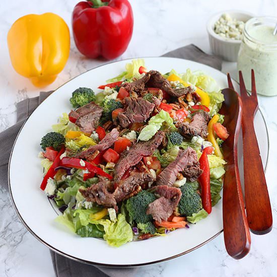 Black and Blue Steak Salad