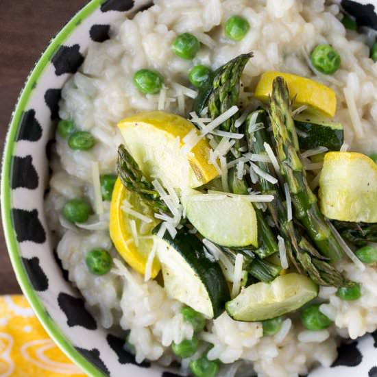 Spring Vegetable Risotto