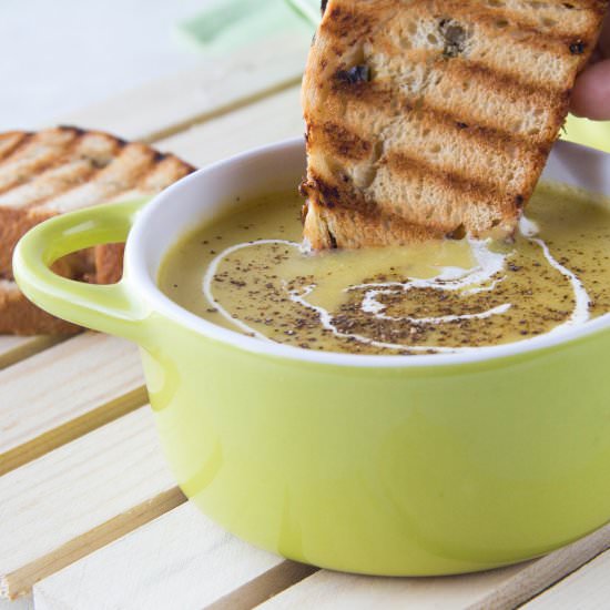Sweet corn soup