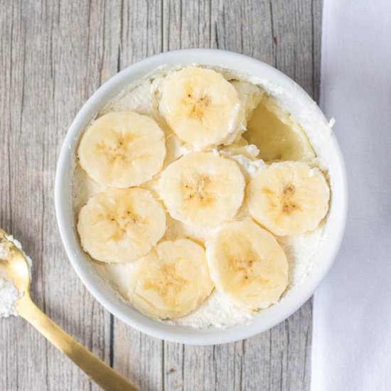 Crustless Banana Cream Pie Cups