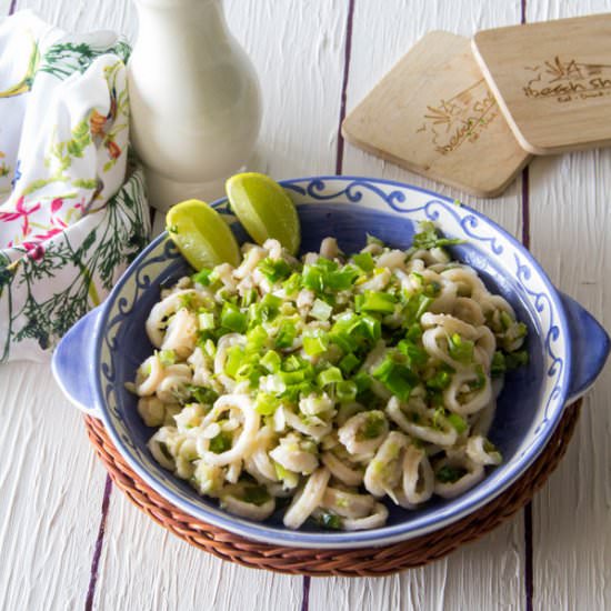 Butter Garlic squids