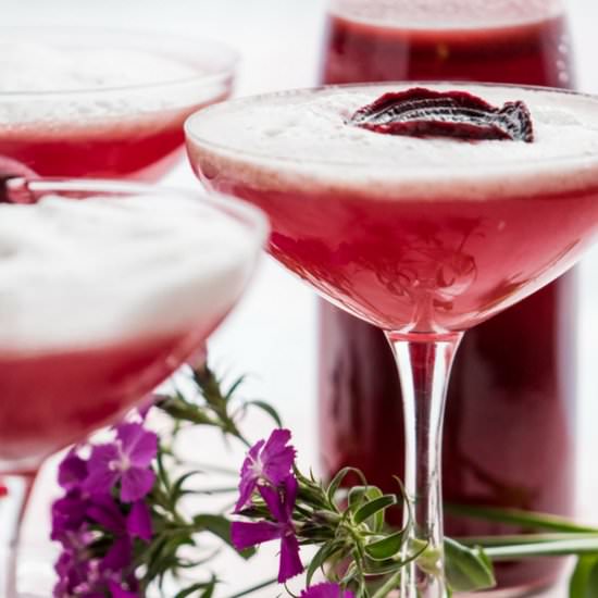 Sweet Beet + Gin Martini