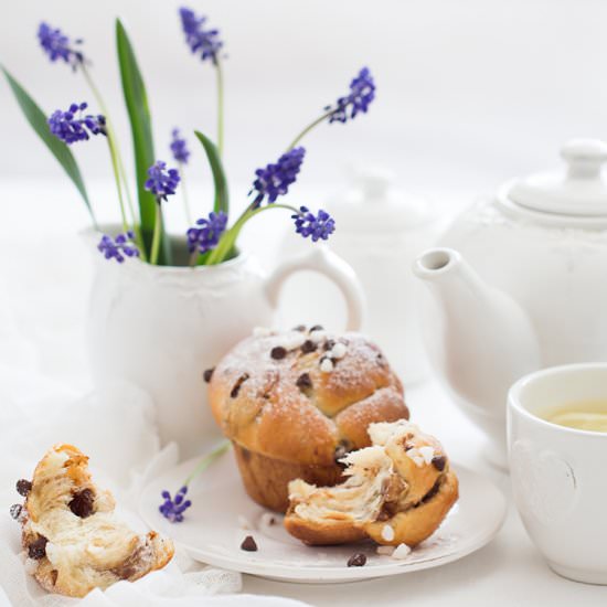 Sweet Easter Cake Muffins