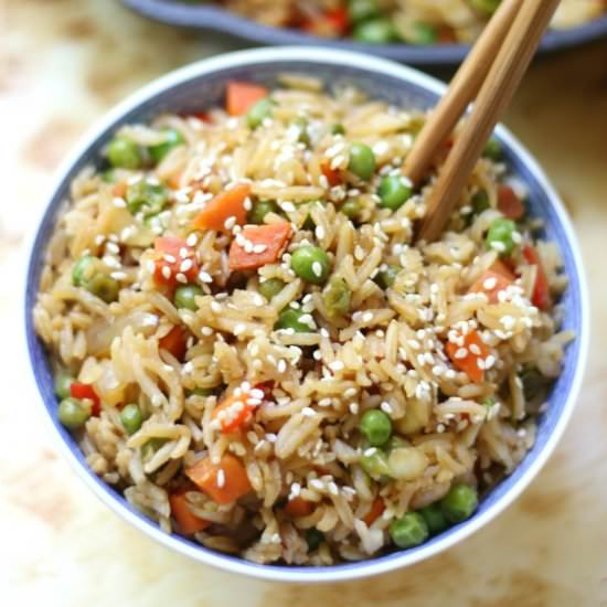 Classic Vegetable Fried Rice (GF/V)