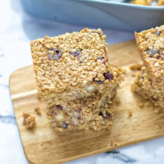 Trail Mix Breakfast Bars