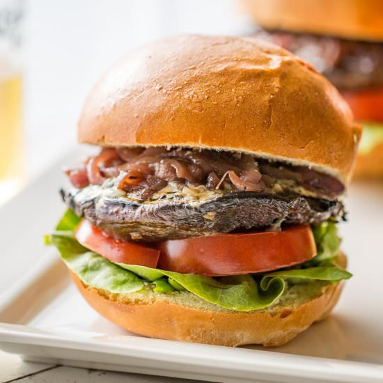 Grilled Portobello Burgers