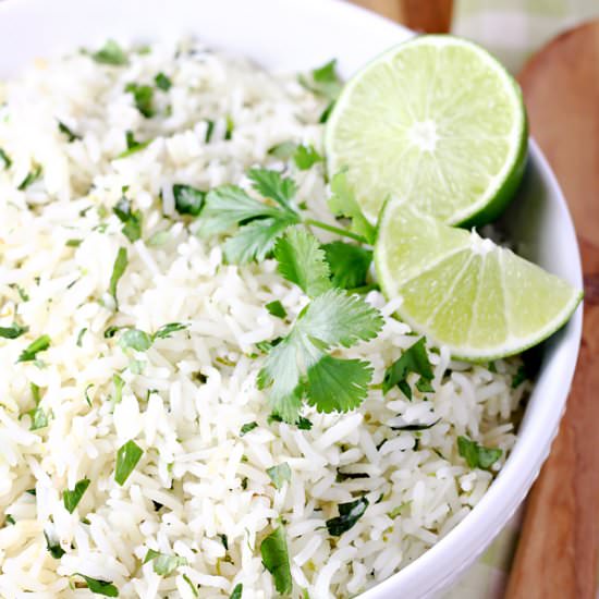 Best Cilantro Lime Rice